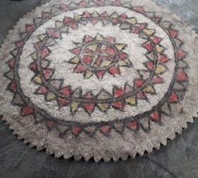 تصویر نمد گرد یک متری کد 10495 