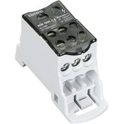 تصویر ترمینال توزیع تک هادی 125 آمپر 8 پیچ tbloc مدل SDB-125A 