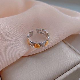 تصویر انگشتر قلبی کد 4037 