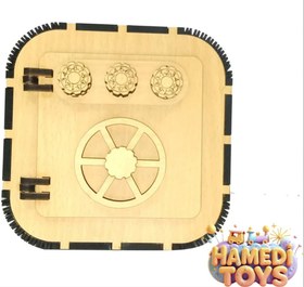 تصویر قلک چوبی فانتزی سراچ کد ۱۰۵ 