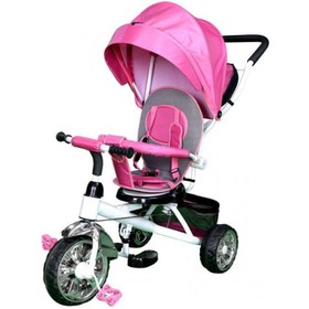 تصویر سه چرخه کودک سایز 12 سرخابی best Baby مدل تیتان Titan Tricycle -اسباب بازی 