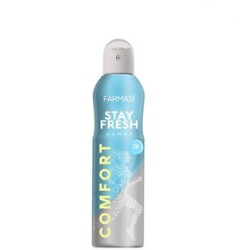 تصویر اسپری ضد تعریق زنانه فارماسی رنگ آبی Stay Fresh deodorant comfort