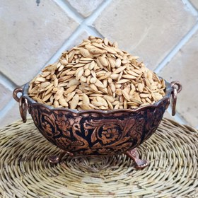 تصویر تخمه کدو دو آتیشه 