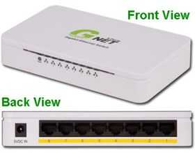 تصویر Gnet SW8G 8 port Switch Gnet SW8G 8 port Switch