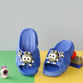 تصویر دمپایی پسرانه مدل پلاس+ - آبی / 29 , 30 Plus+