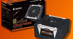 تصویر پاور 750 وات گیگابایت Gigabyte AORUS P750W Stock – گارانتی تا آوریل 2031 Gigabyte AORUS P750W