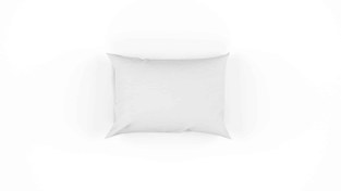 تصویر روبالشتی تترون نخی سفید 