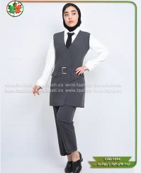 تصویر سارافون شلوار مهمانداری | مدل یگانه | کد 1094 