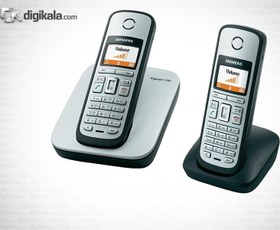 تصویر گوشی تلفن بی سیم گیگاست مدل C380 Duo ا Gigaset C380 Duo Wireless Phone Gigaset C380 Duo Wireless Phone