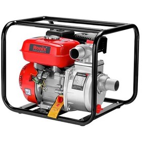 تصویر پمپ آب بنزینی رونیکس مدل RH-4051 ظرفیت ۷ اسب بخار سایز ۲ اینچ 