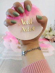 تصویر پالت رزینی عکاسی ناخن 10سانتی پنج انگشتی 