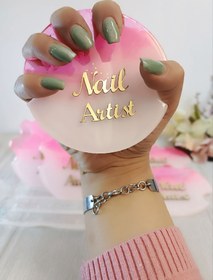 تصویر پالت رزینی عکاسی ناخن 10سانتی پنج انگشتی 