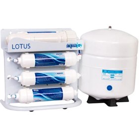 تصویر تصفیه آب پنج مرحله ای آکواجوی مدل لوتوس LOTUS AQUAJOY WATER REFINERY LOTUS