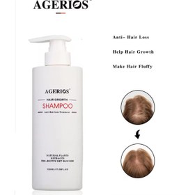 تصویر شامپو آگریوس AGerios Plant Extract Hair Growth Shampoo 