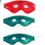 تصویر کمپرس یخ عینکی ژله‌ای 