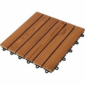 تصویر کفپوش تایل ترمووود 6 تایی 