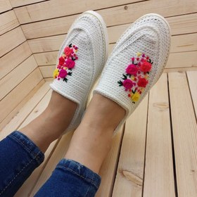 تصویر گیوه دست دوز زنانه مدل بهاره 