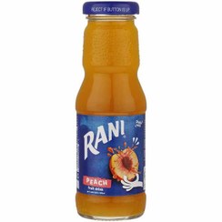 تصویر آبمیوه هلو رانی حجم ۲۰۰ میلی‌لیتر پالپ دار 