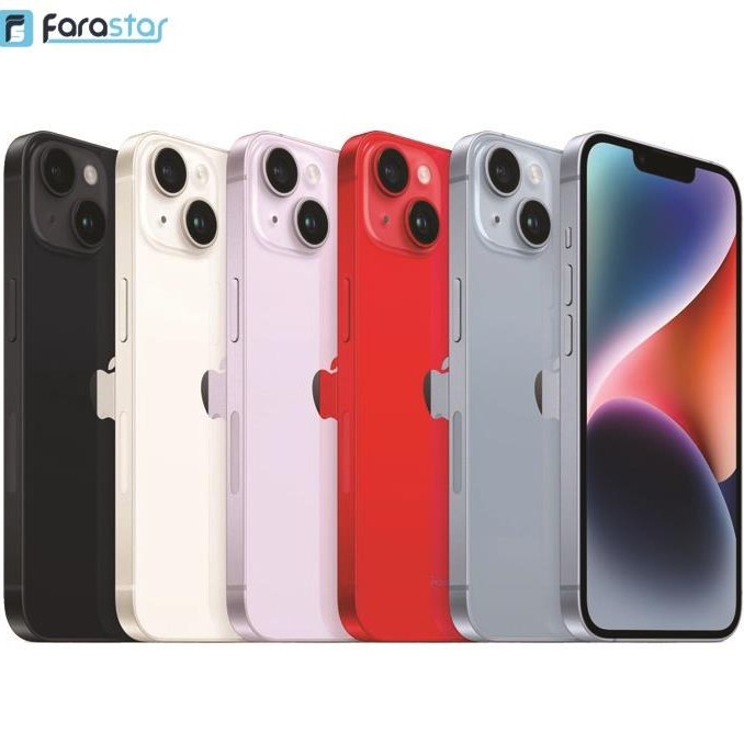 گوشی اپل دو سیم iPhone 14 (Not Active) | حافظه 128 گیگابایت