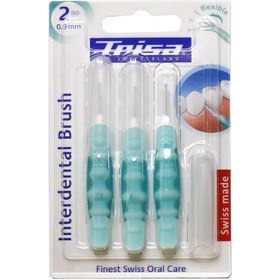 تصویر براش بین دندانی پروفشنال 0.9 میلیمتری ایزو دو تریزا TRISA INTERDENTAL BRUSH 0.9 MM ISO 2 