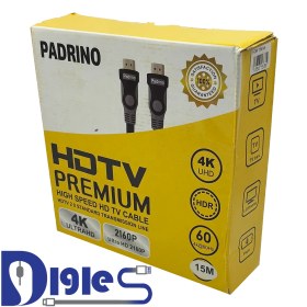 تصویر کابل HDMI PADRINO 4K 15M 