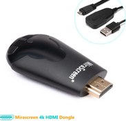 تصویر دانگل HDMI میرا اسکرین مدل K4 4K HDMI DONGLE K4