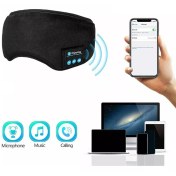 تصویر چشم بند هوشمند بلوتوثی مدل WIRELESS MUSIC 