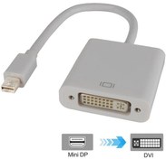 تصویر تبدیل Mini DisplayPort به DVI Mini DisplayPort to DVI Adapter