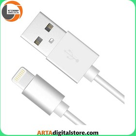 تصویر کابل شارژ اپل لایتنینگ Apple iPhone X Apple cable Lightning to USB iphone