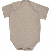 تصویر بادی نوزادی آستین کوتاه کرم روشن نیل کوک Nilkouk مدل nil33p 