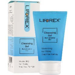 تصویر ژل شستشوی صورت لیپورکس پوست خشک و حساس LIPOREX CLEANSING GEL