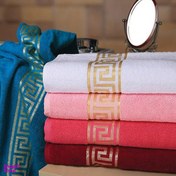 تصویر حوله حمام ورساچه آذریس سایز ۱۰۰ در ۱۶۰ سانتی متر 