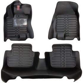 تصویر کفپوش ۵ بعدی هایما S5 رنگ مشکی 