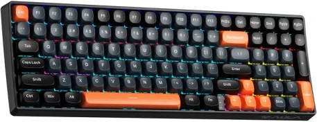 تصویر کیبورد گیمینگ مکانیکال آئولا مدل S100 با سیم سوییچ BLUE 