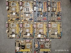 تصویر ده مادربردDDR2اینتل سالم یا بازیافت 