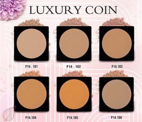 تصویر رژگونه لاکچری کوین ۴۱۱ Luxury Blush Coin 411