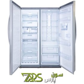 تصویر یخچال فریزر دوقلو هیمالیا مدل آیس پول Ice Pool کد Z183 - سفید چرمی 33451