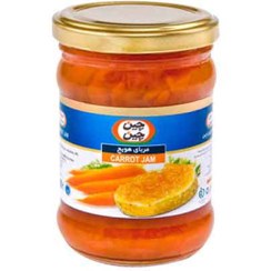 تصویر مربا هویج 290 گرمی چین چین مربا هویج 290 گرمی چین چین