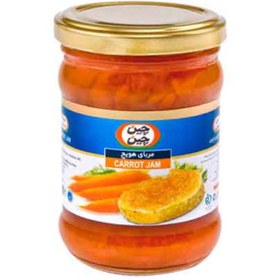 تصویر مربا هویج 290 گرمی چین چین مربا هویج 290 گرمی چین چین