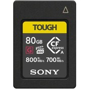 تصویر کارت حافظه سی اف اکسپرس سونی 80 گیگ – Sony 80GB 