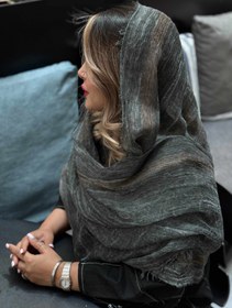 تصویر شال کنفی penti - طوسی 