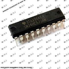 تصویر آی سی تی تی ال SN74HC573AN 