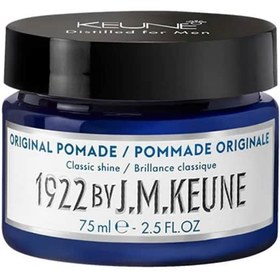 تصویر کرم حالت دهنده کئون موی آقایان درخشان کننده KEUNE 1922 Men Original Pomade 