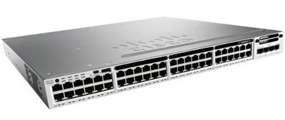 تصویر سوئیچ شبکه 48 پورت سیسکو ws-c3850 48T-S cisco switch ws-3850 48T-S