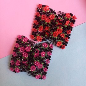 تصویر شانه جادویی شکوفه ای 