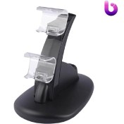 تصویر پایه شارژر دسته PS4 مدل HB-P4002B dual USB Charging Stand For PS4 Slim & pro