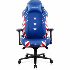 تصویر صندلی گیمینگ دی ایکس ریسر DxRacer Craft America Edition CRA/D5000/BW DxRacer Craft America Edition CRA/D5000/BW