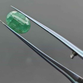 تصویر زمرد بیضی کد 37273 