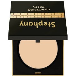 تصویر پنکیک استفانی مدل Wet & Dry شماره 202 Stephany Wet & Dry Compact Powder