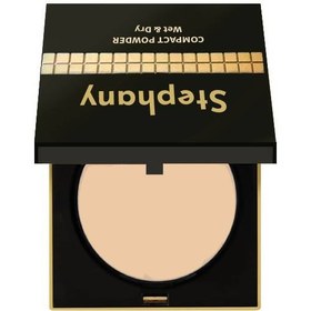 تصویر پنکیک استفانی مدل Wet & Dry شماره 202 Stephany Wet & Dry Compact Powder